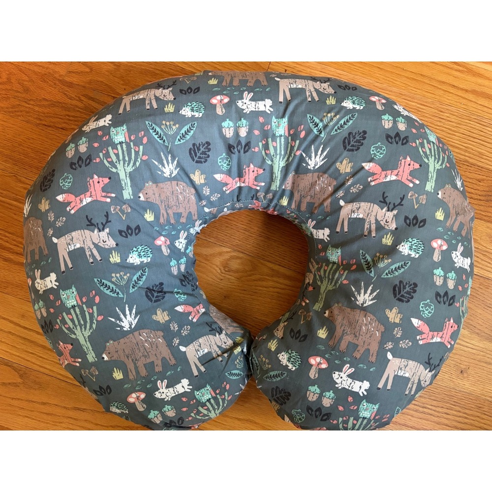 Boppy Breast Feeding Baby Nursing Pillow Removable Washable Cover Carrying Case